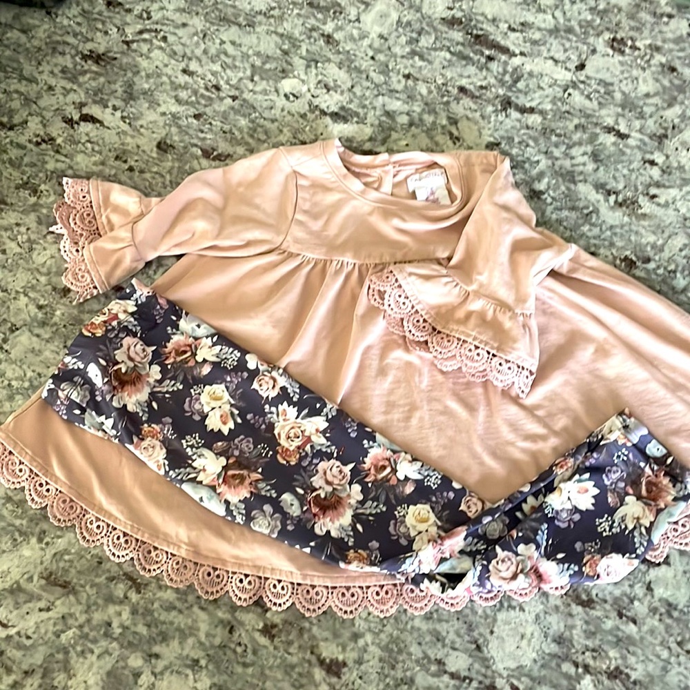 Super cute and soft toddler girls outfit